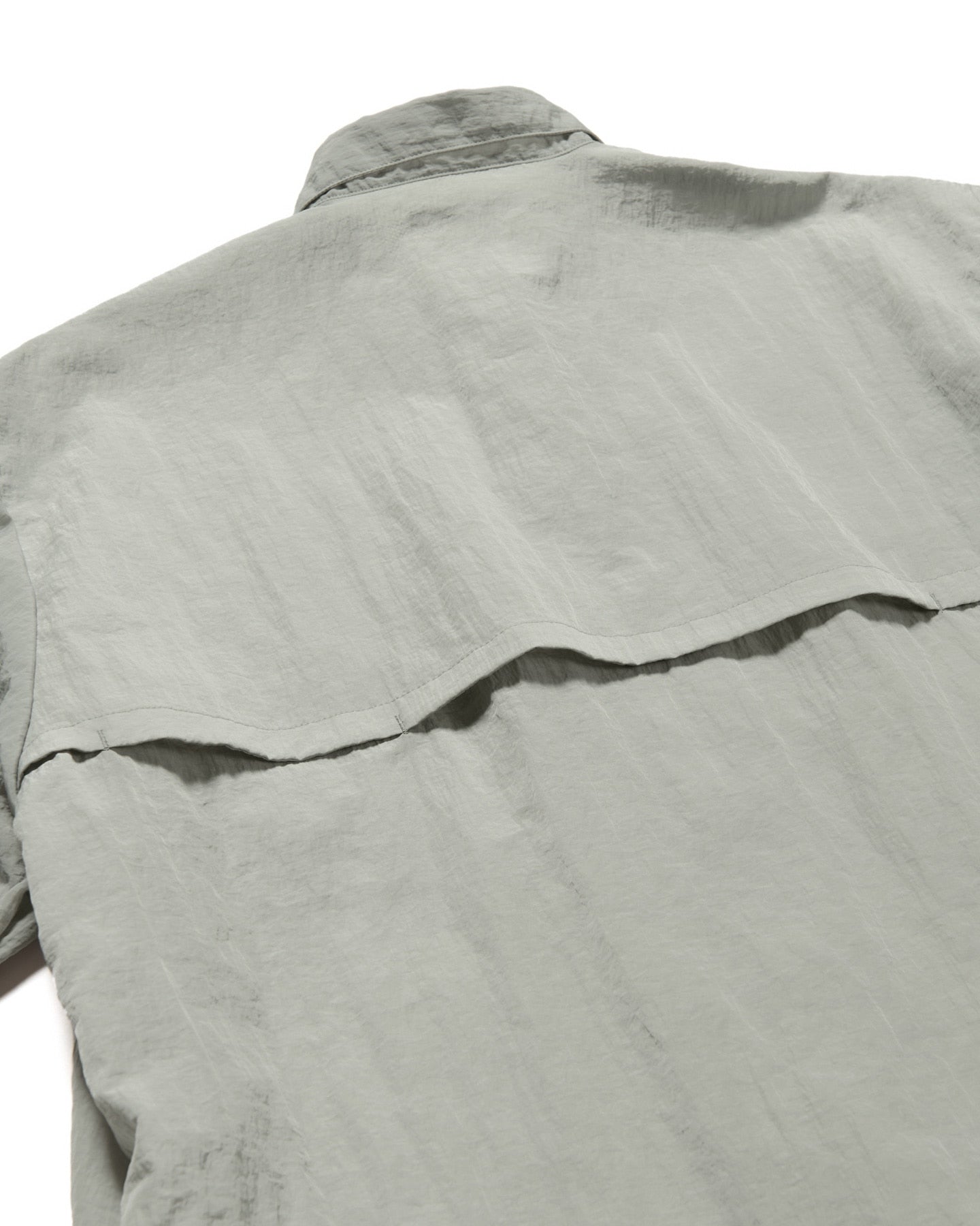 uniform experiment 25S/S CRYSTAL NYLON VENTILATION SHIRT  UE-250021 