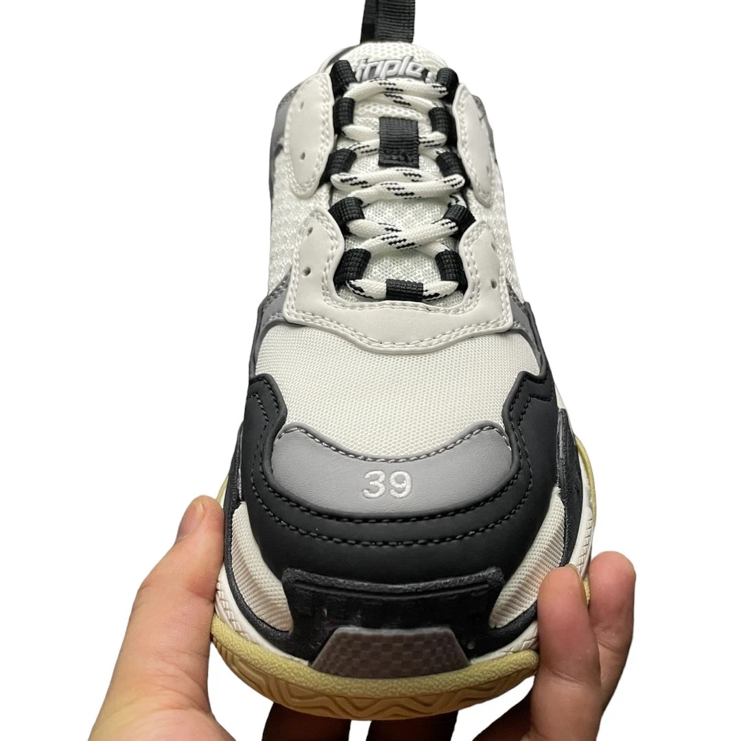 Balenciaga Triple S Sneaker in Black Grey White、mysite、Cacoeks