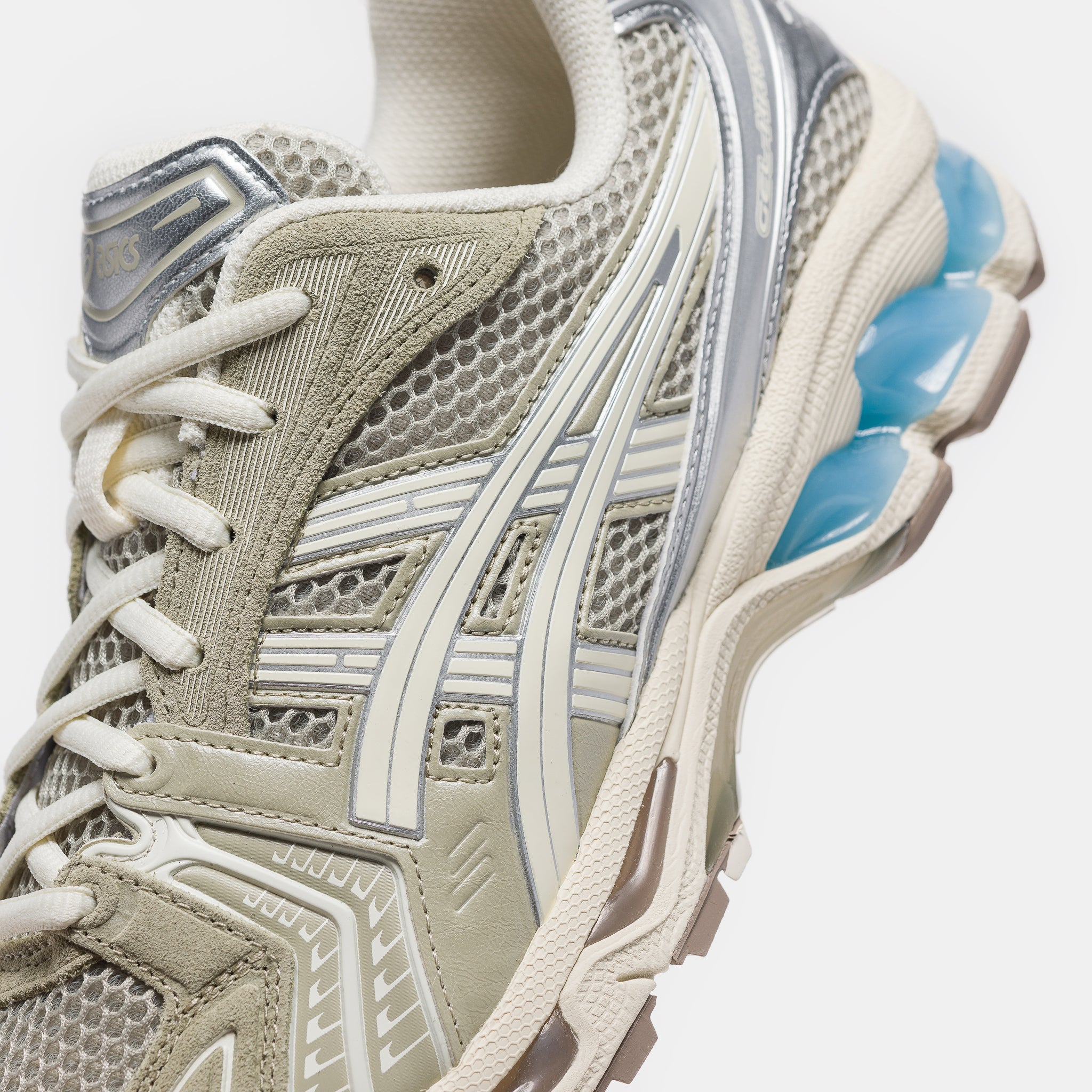 Juliana Salazar Gel-Kayano 14 Sneaker in Eucalyptus/Vanilla Ice