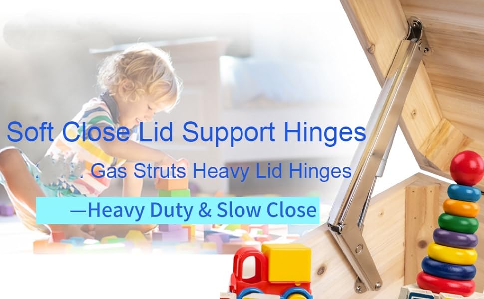toy box hinges soft close chest hinges lid support