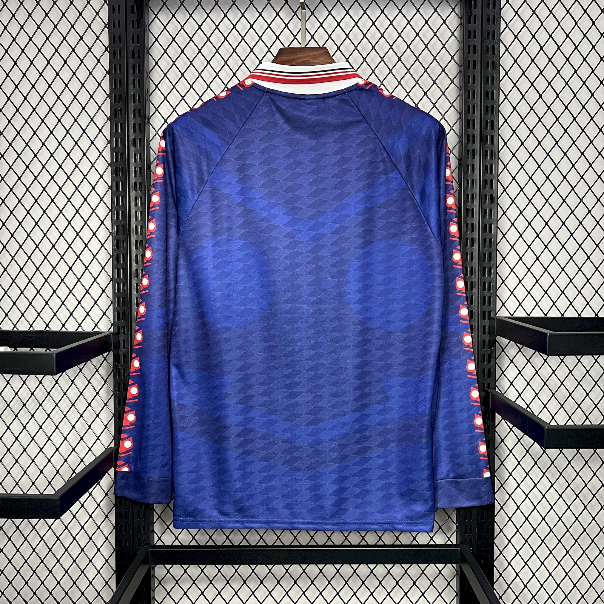 GlobeJersey-Retro Universidad De Chile 1996 Home Long Sleeve Jersey