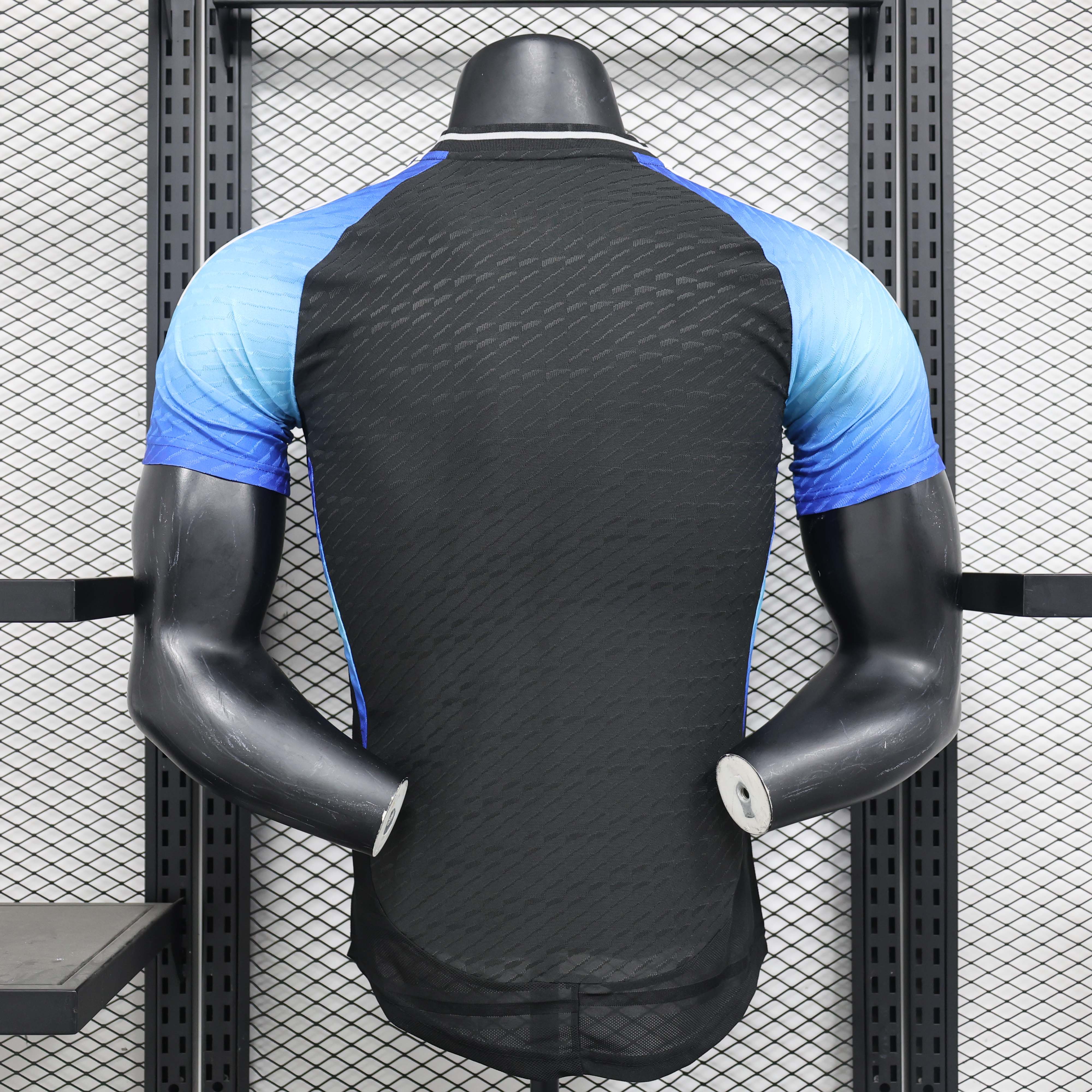 2024/2025 Player Version Real Madrid Special Edition Black and Blue Football Shirt 1:1 Thai Quality:football jersey mysite: unitedjerseyfootball 邓江浪:football