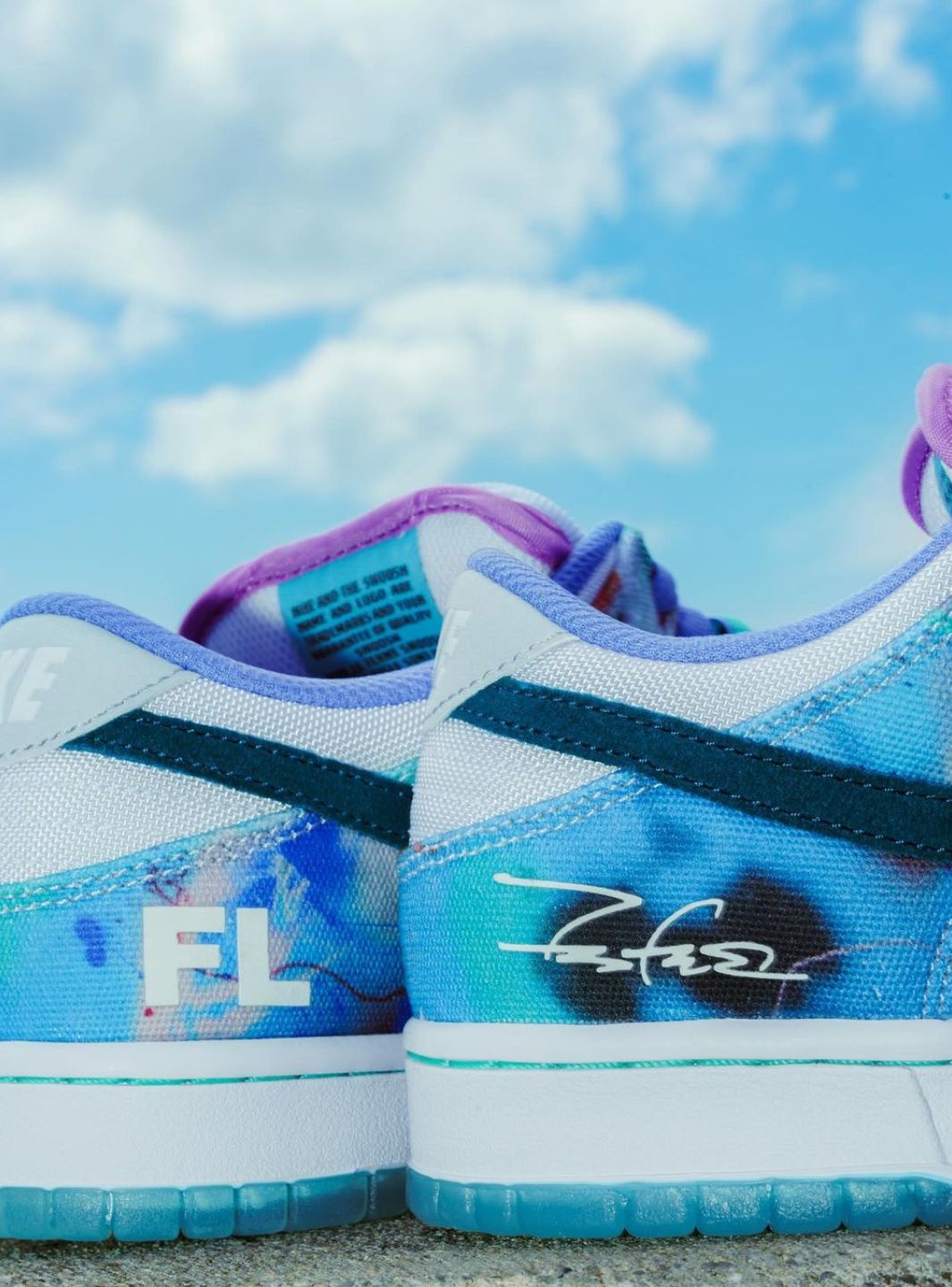 Nike SB Dunk Low Futura Laboratories Bleached Aqua、NIKE、Cacoeks