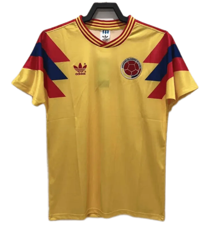 90 Colombia Home soccer jersey - Retro version: Ajax 24-25 Home Stadium Jersey - Fans Version mysite: Adidas luxuryfootballshirts.com: https://www.luxuryfootballshirts.com/