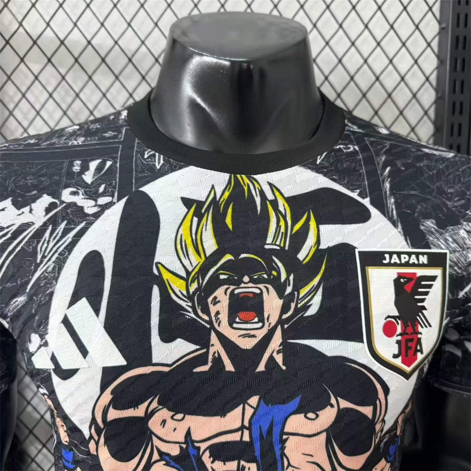UltraTrikot-Japan 25-26 Muscle Saiyan Black Special Jersey - Player Version