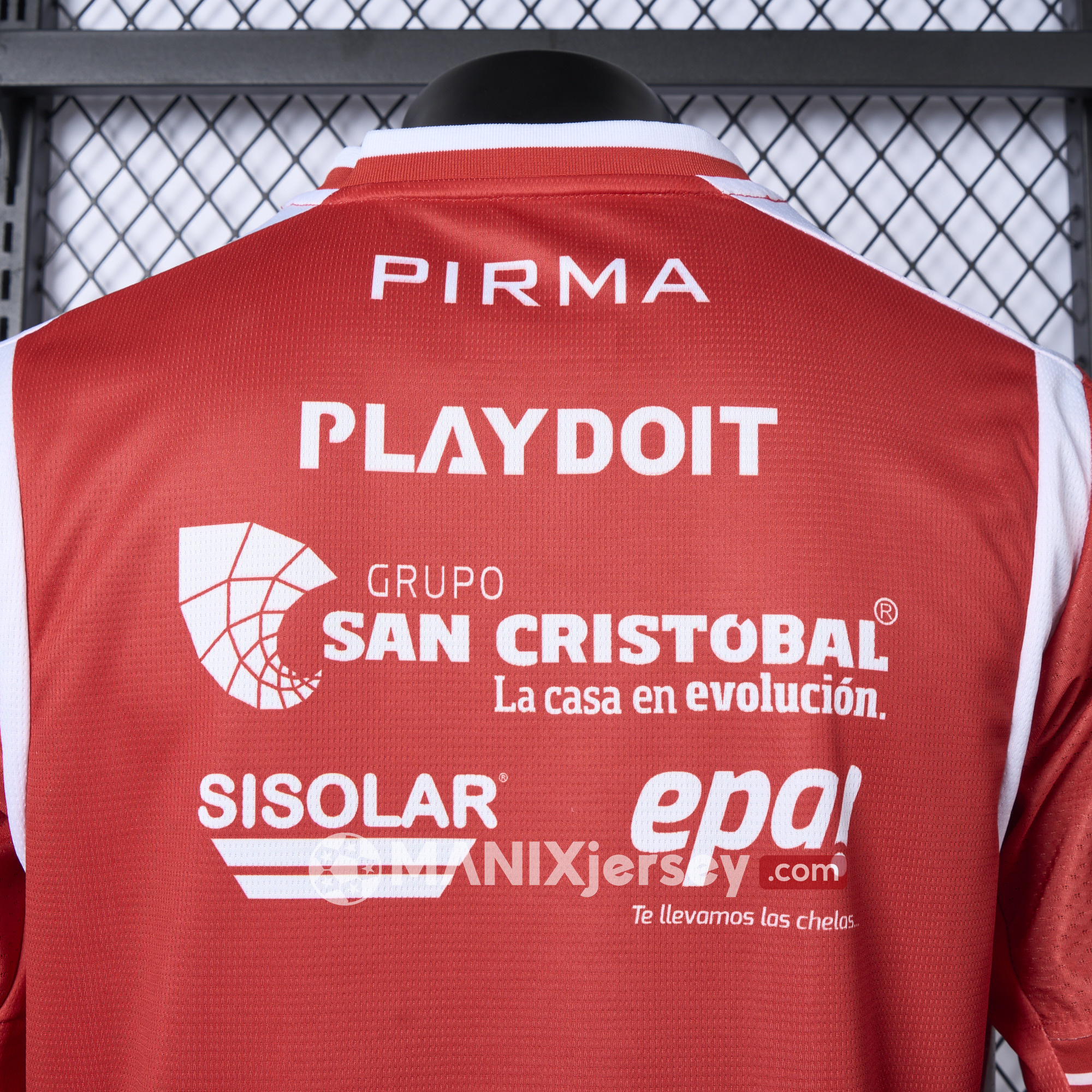 ManixJersey.com | Club Necaxa 24-25 Home Jersey - Player Version -Customize Name, Number and Patch | Worldwide Shipping