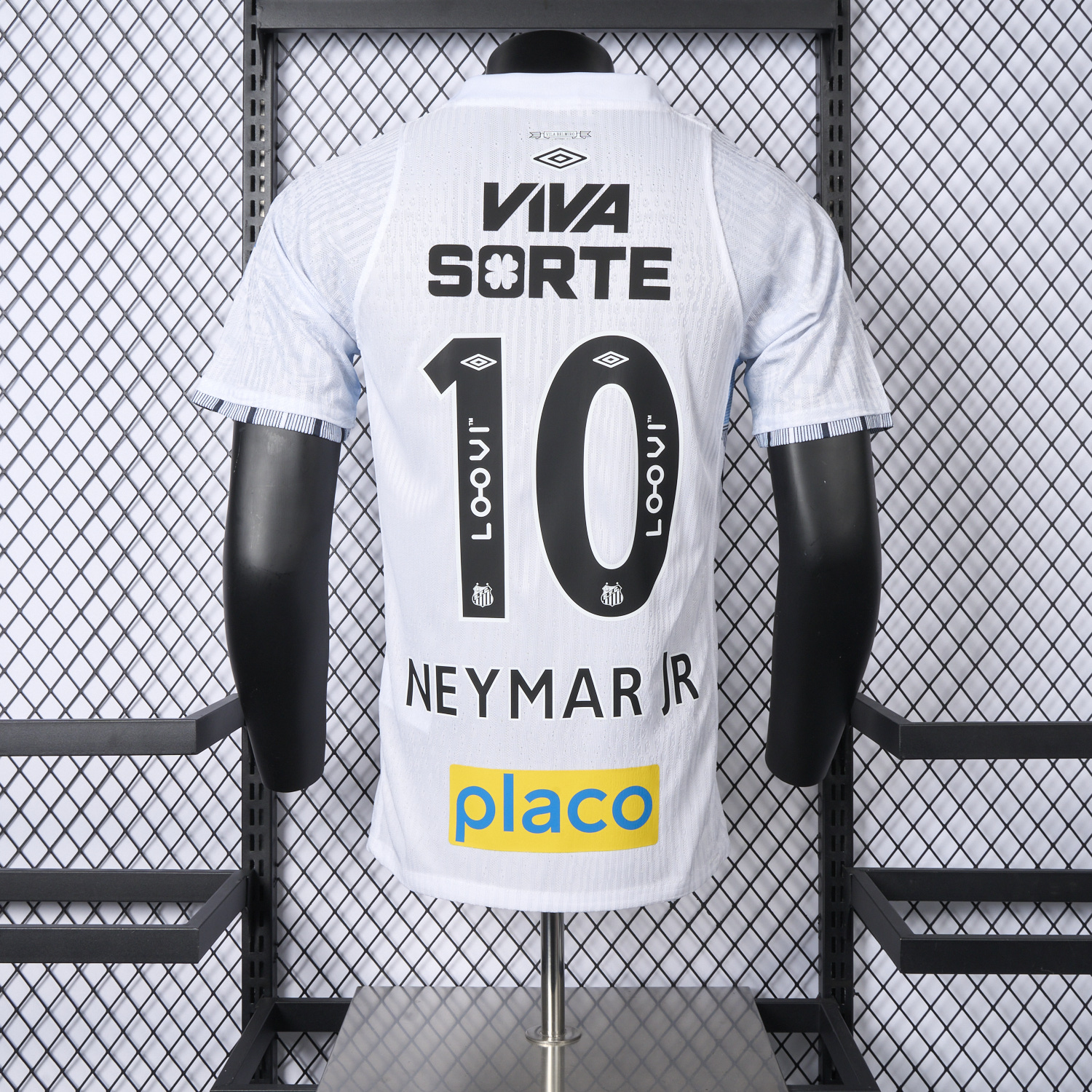 GlobeJersey-Santos 25-26 Home Jersey With Sponsors - Player Version
