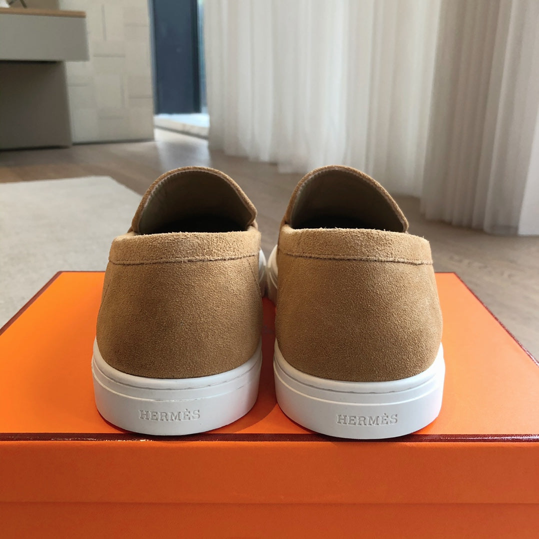 GAME SLIP-ON SNEAKER CARAMEL SUEDE、mysite、Cacoeks