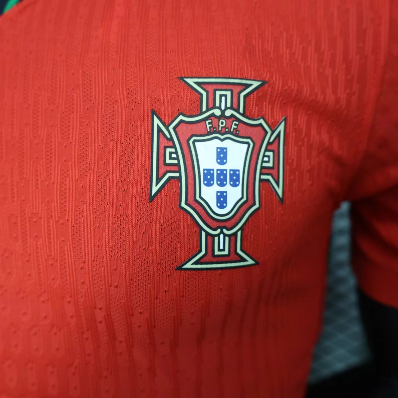 Higojerseys-Portugal 2024 Home Stadium Jersey - Player Version