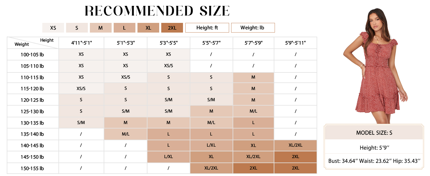 YOBECHO Women's Summer Ruffle Sleeve Sweetheart Neckline Printing Dress 