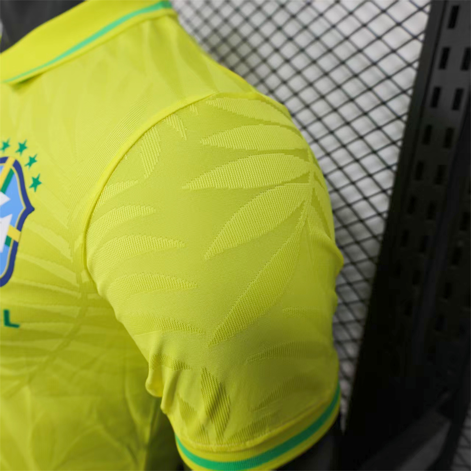 UltraTrikot-Brazil 25-26 Fern Yellow Polo Jersey - Player Version