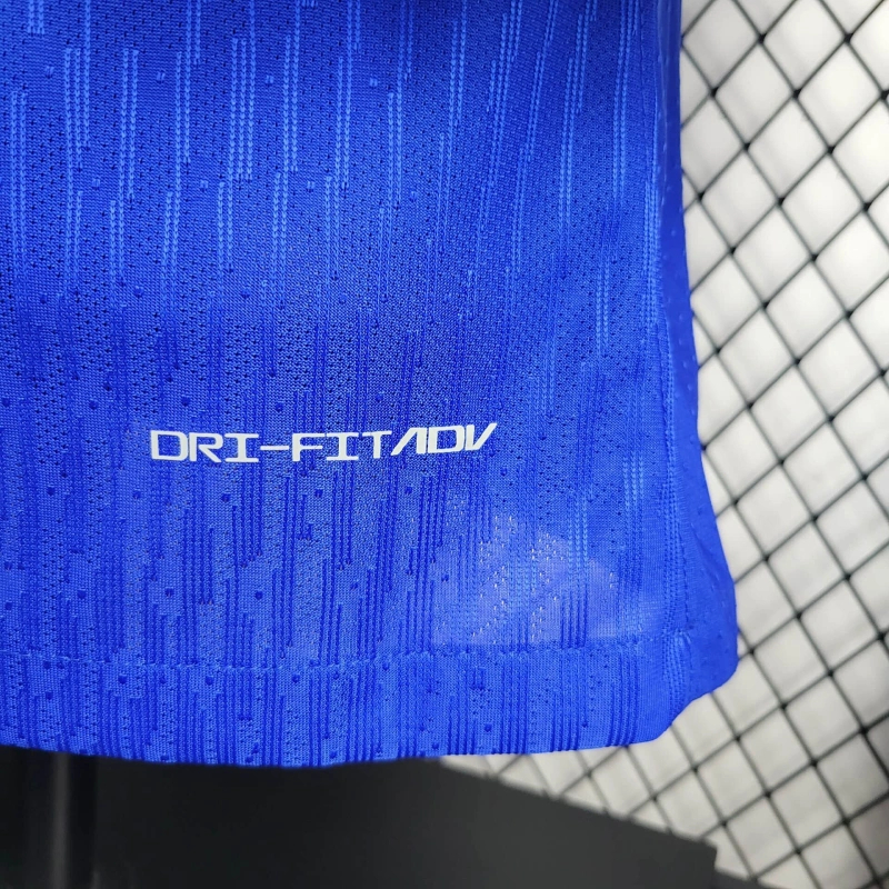 Higojerseys-France 2024 Home Long Sleeve Jersey - Player Version