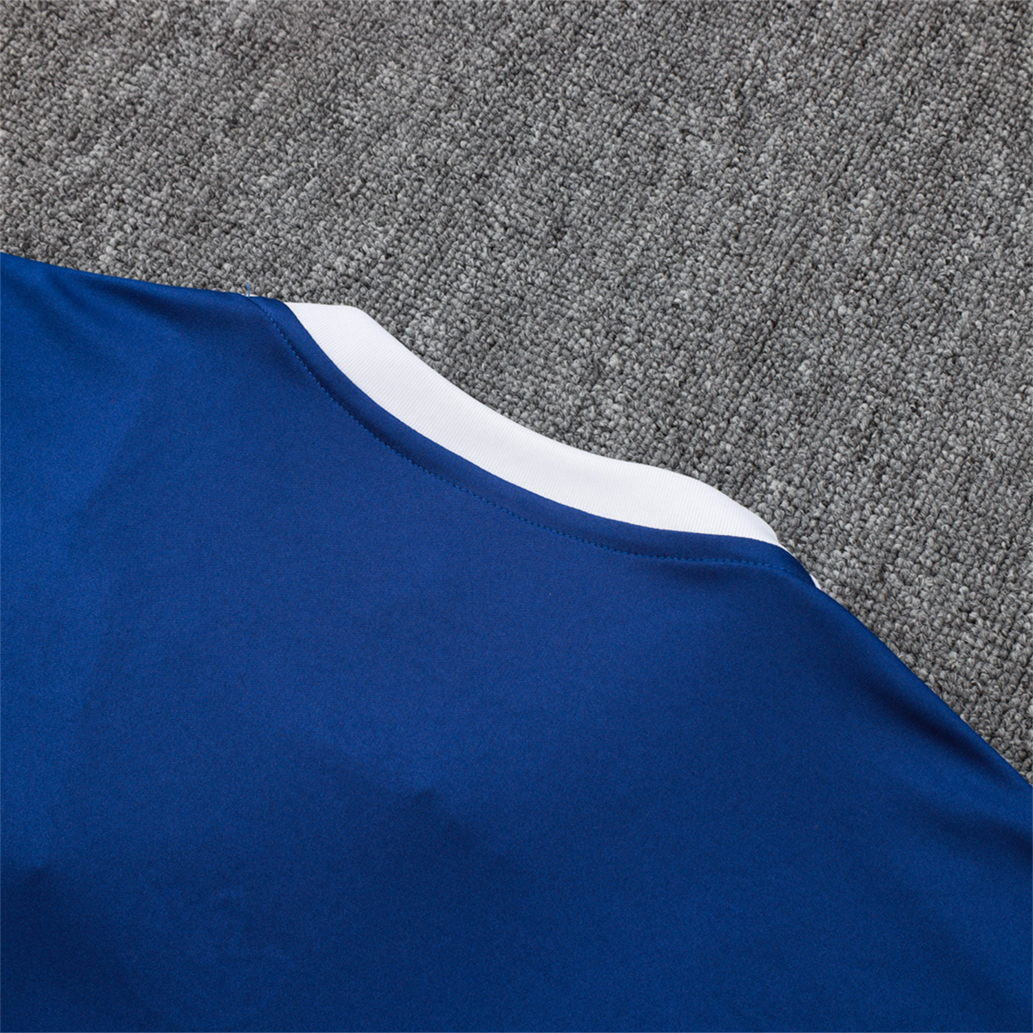 UltraTrikot-Arsenal 25-26 Throwback Trefoil Vest Training Set - Royal Blue Vest and Shorts