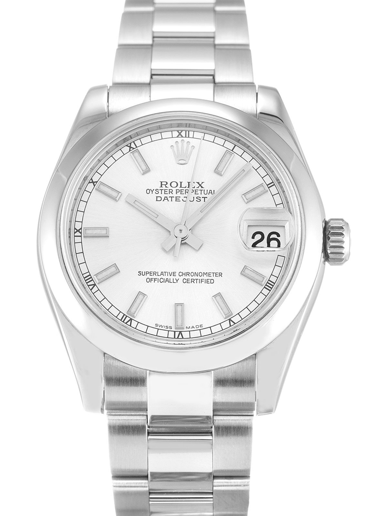 Replica Rolex Lady-Datejust 30mm Silver Dial 178240-fasswatch