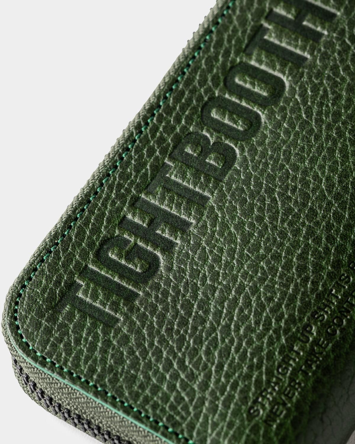 TIGHTBOOTH 25S/S LEATHER ZIP WALLET  SS25-A06 