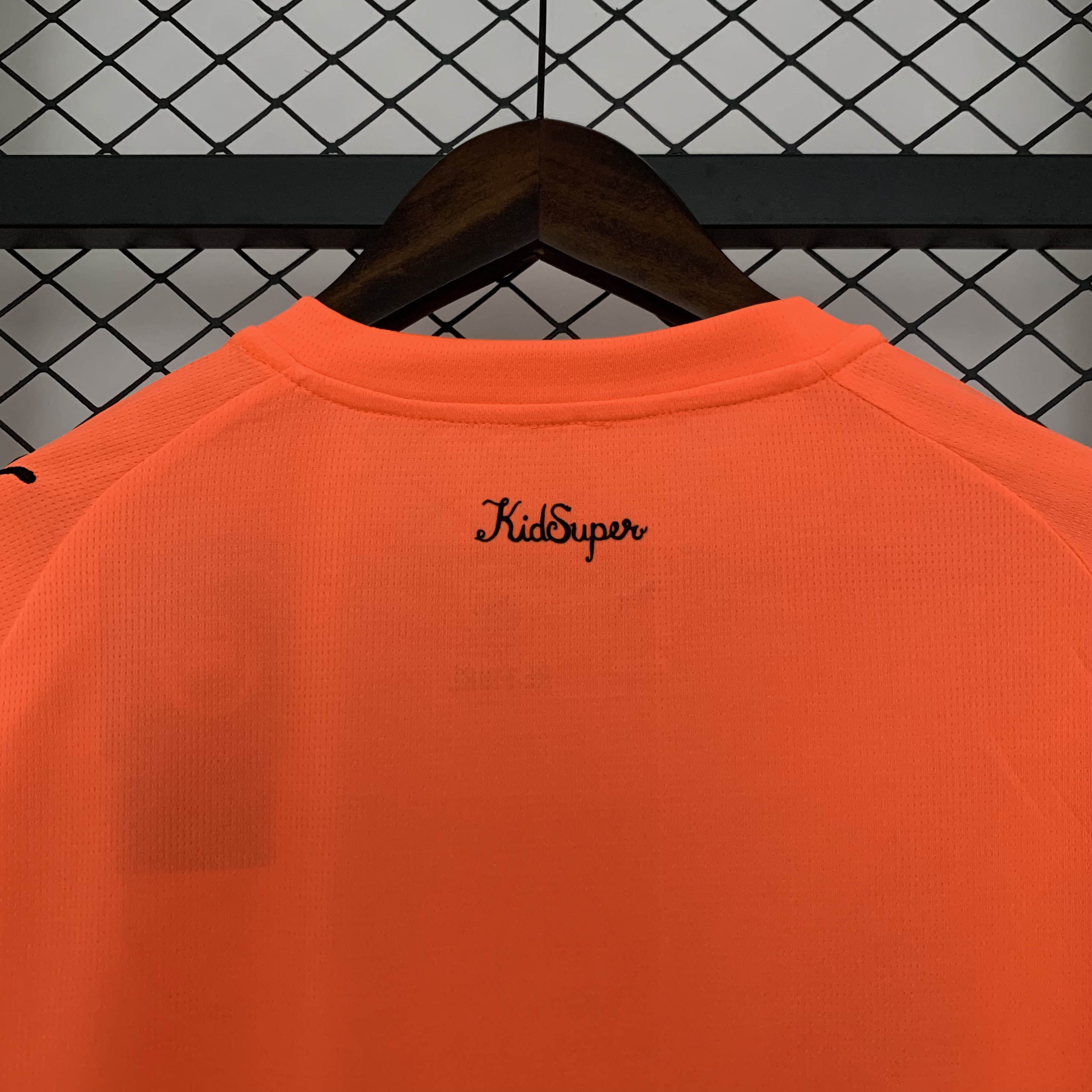 2025/2026 Manchester City KidSuper Joint Edition Orange Football Shirt 1:1 Thai Quality:football jersey mysite: unitedjerseyfootball 邓江浪:football