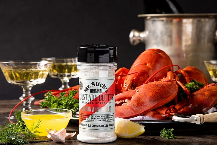 NEW Mr. Stick's Original Just Add Butter Seafood Seasoning – Alaskan King  Crab