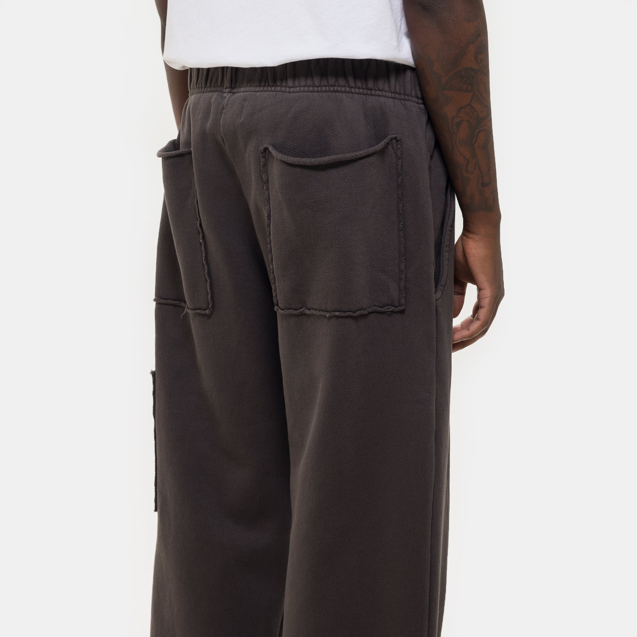 Heavyweight Utility Puddle Pant in Vintage Black