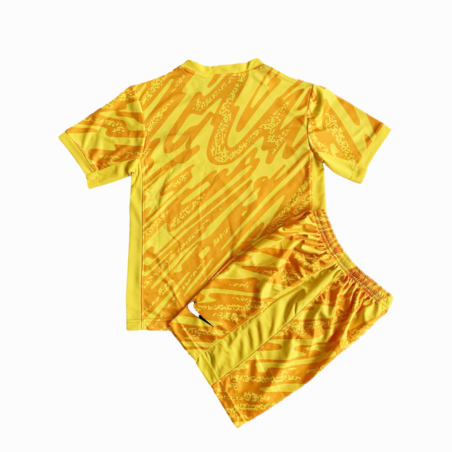Higojerseys-England 2024 Goalkeeper Kids Kit - Yellow