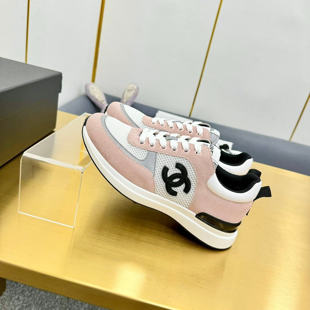 CLASSIC TRAINER IN LIGHT PINK MERCERIZED VELVET、mysite、Cacoeks
