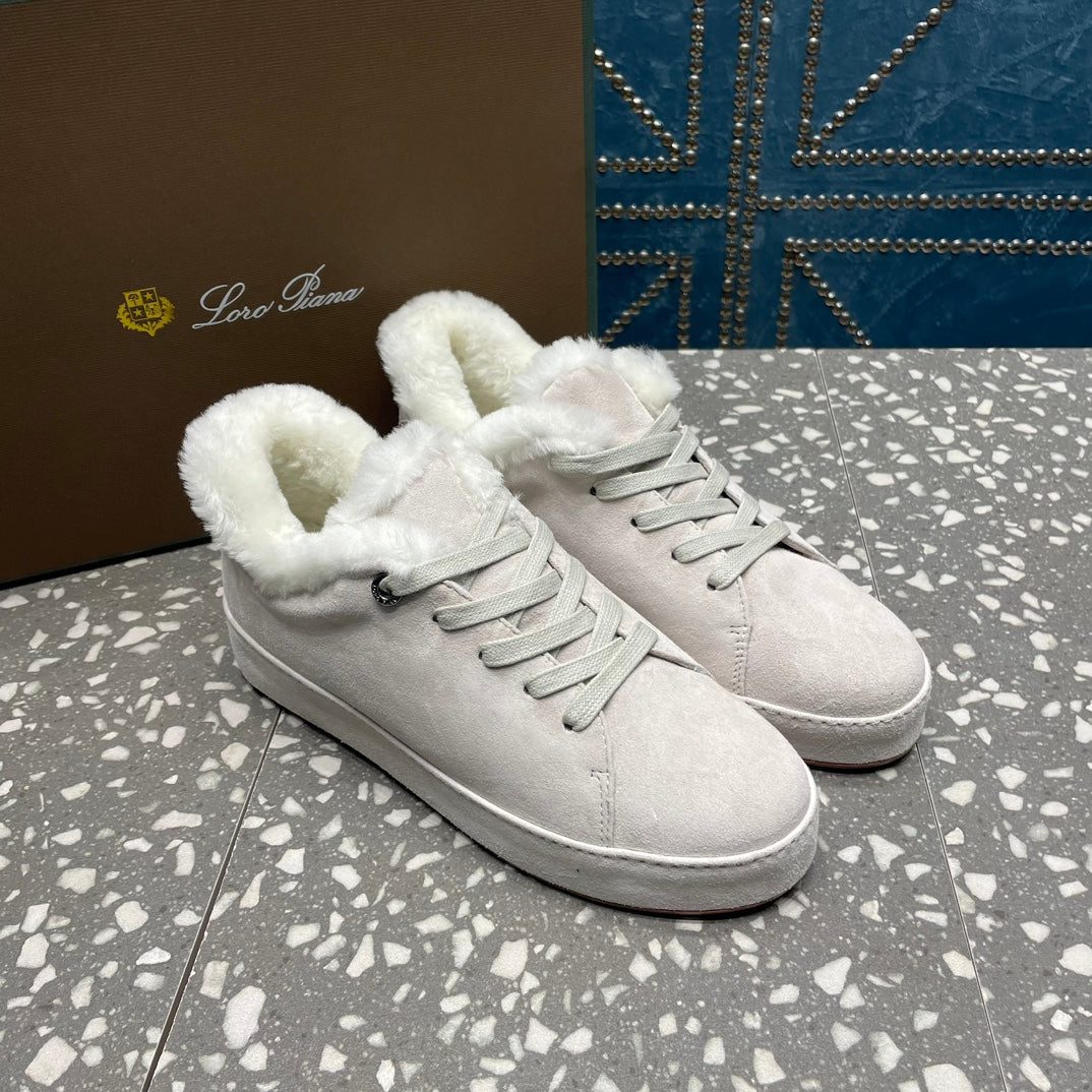 LP WINTER NUAGES SNEAKERS WHITE LAMBSKIN、mysite、Cacoeks