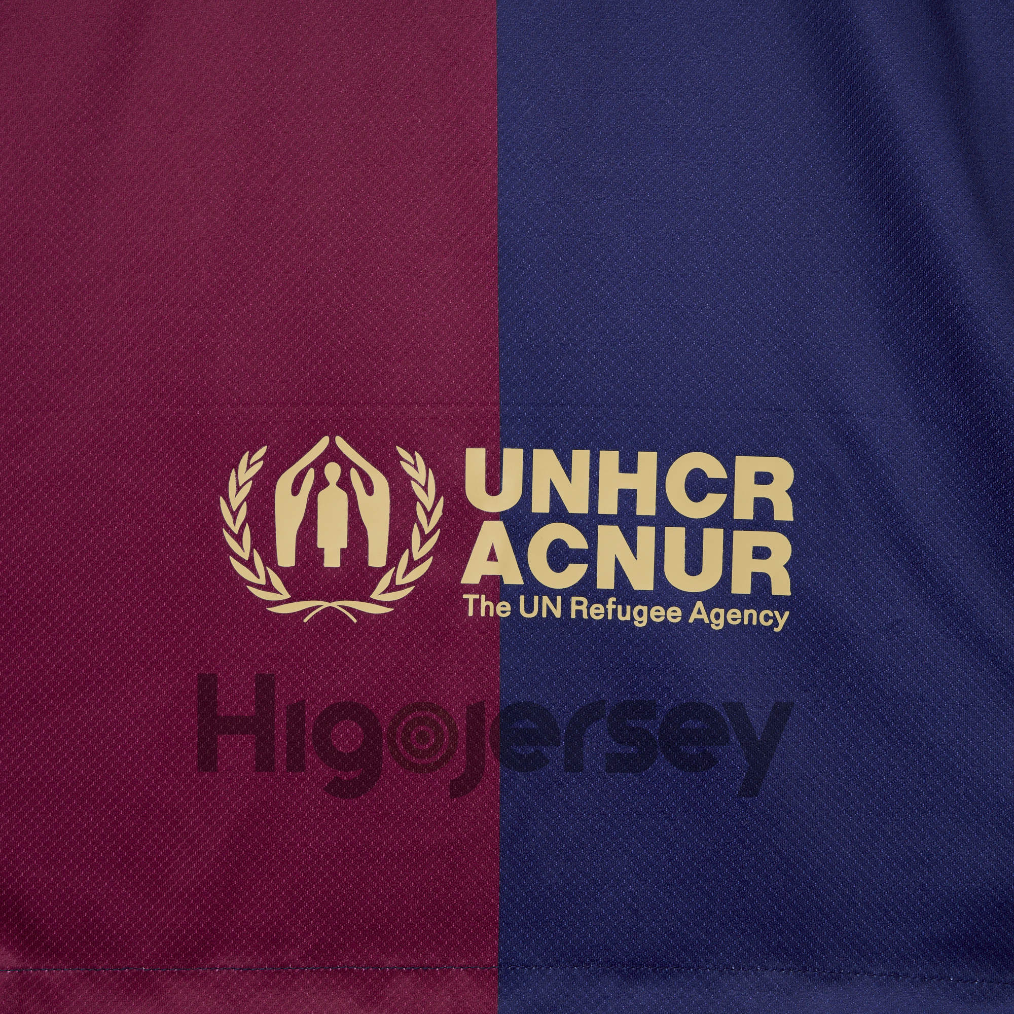 Higojerseys-Barcelona X CP 24-25 Home New Co-Branded Jersey - Fans Version