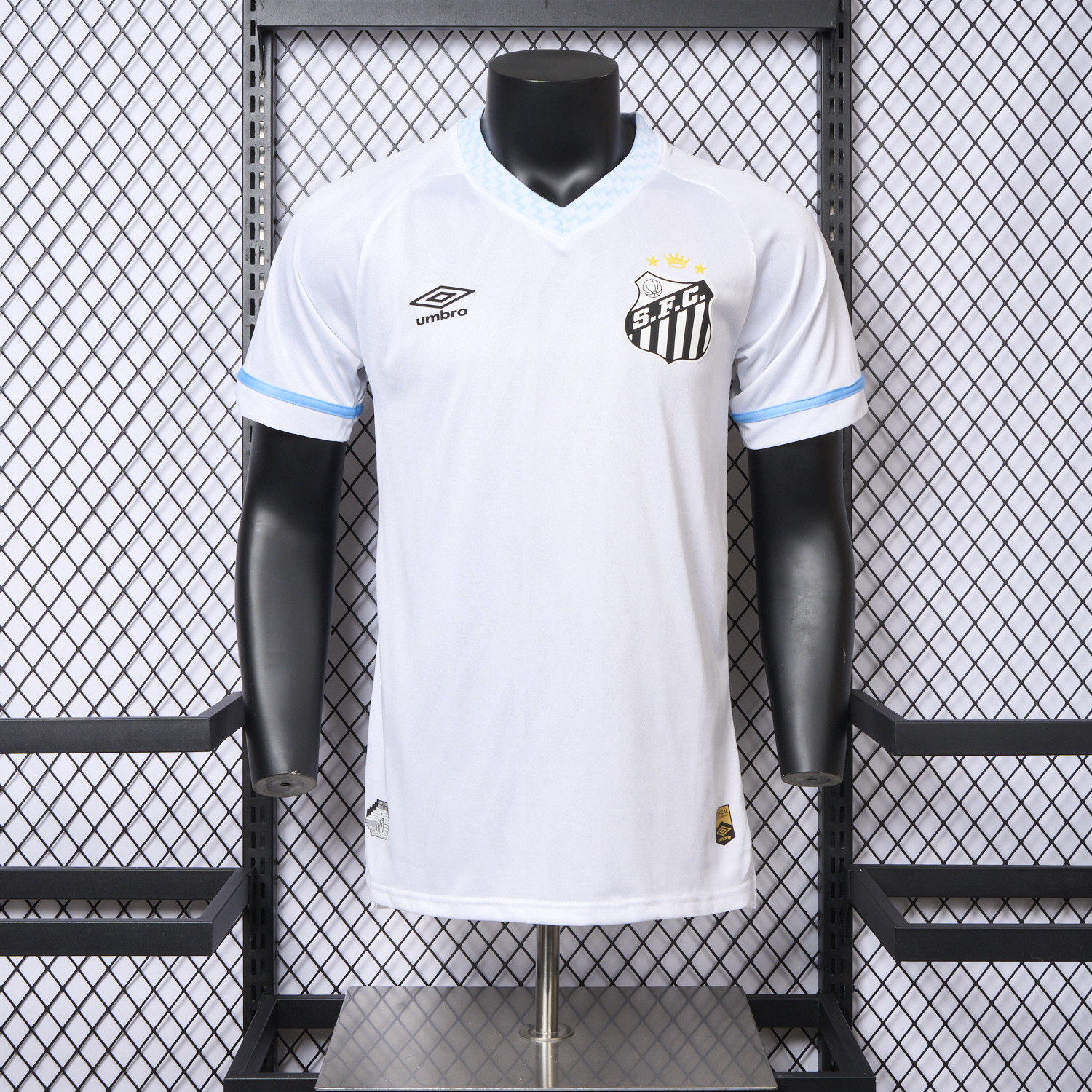 Funinjersey-Santos 2025-26 New Home Unsponsored Jersey - Player Version