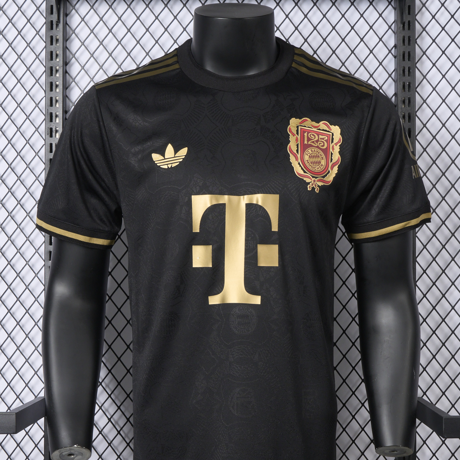 UltraTrikot-Bayern Munich 2025 Black 125th Anniversary Jersey - Player Version