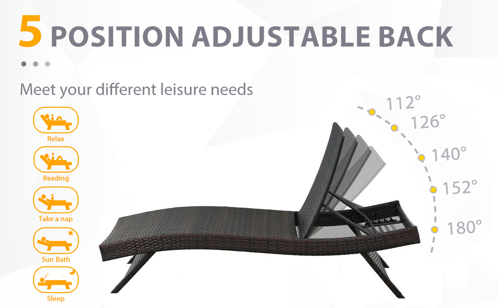 chaise lounge chair outdoor