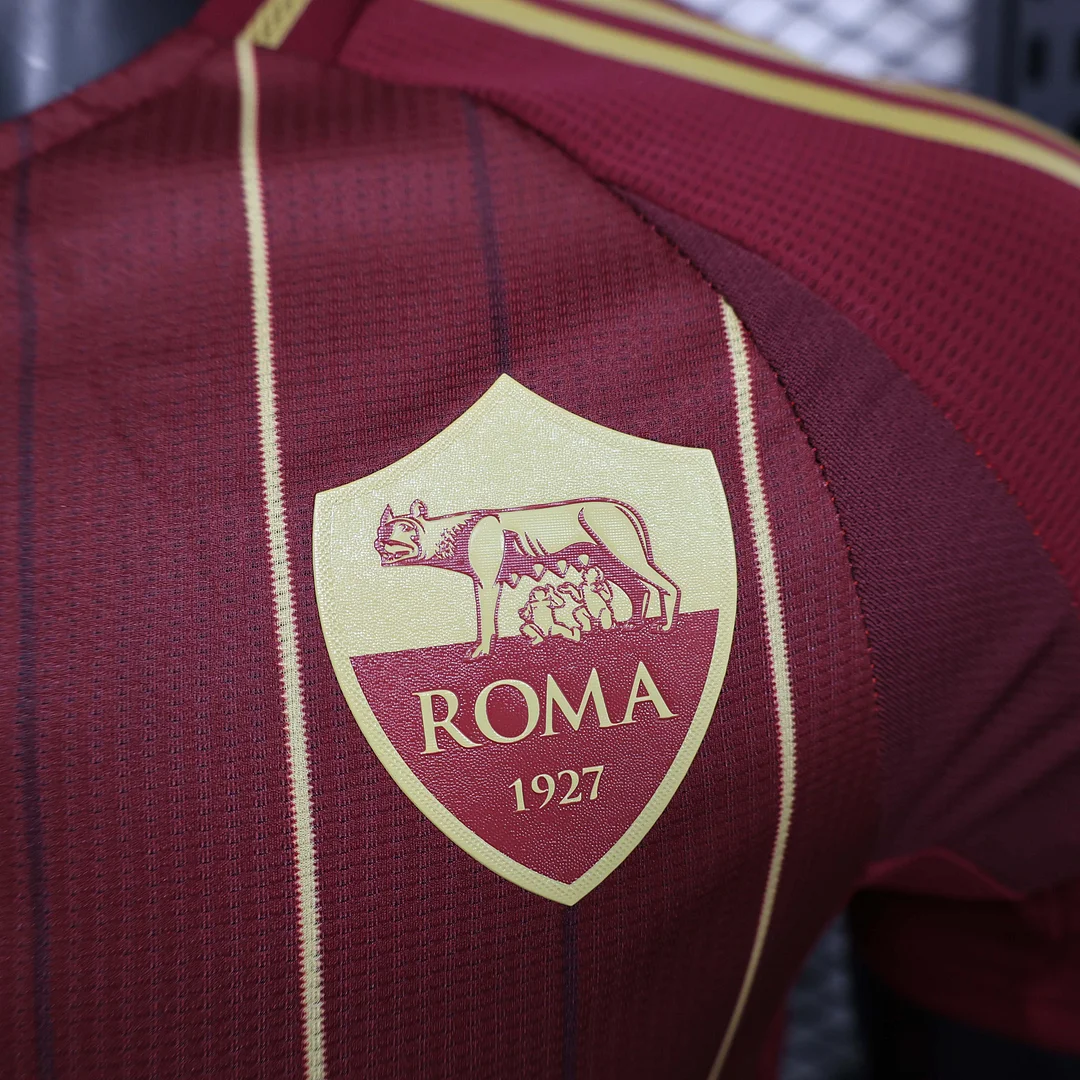 2024/2025 Player Version Roma Home Soccer Jersey 1:1 Thai Quality:football jersey mysite: unitedjerseyfootball 邓江浪:football