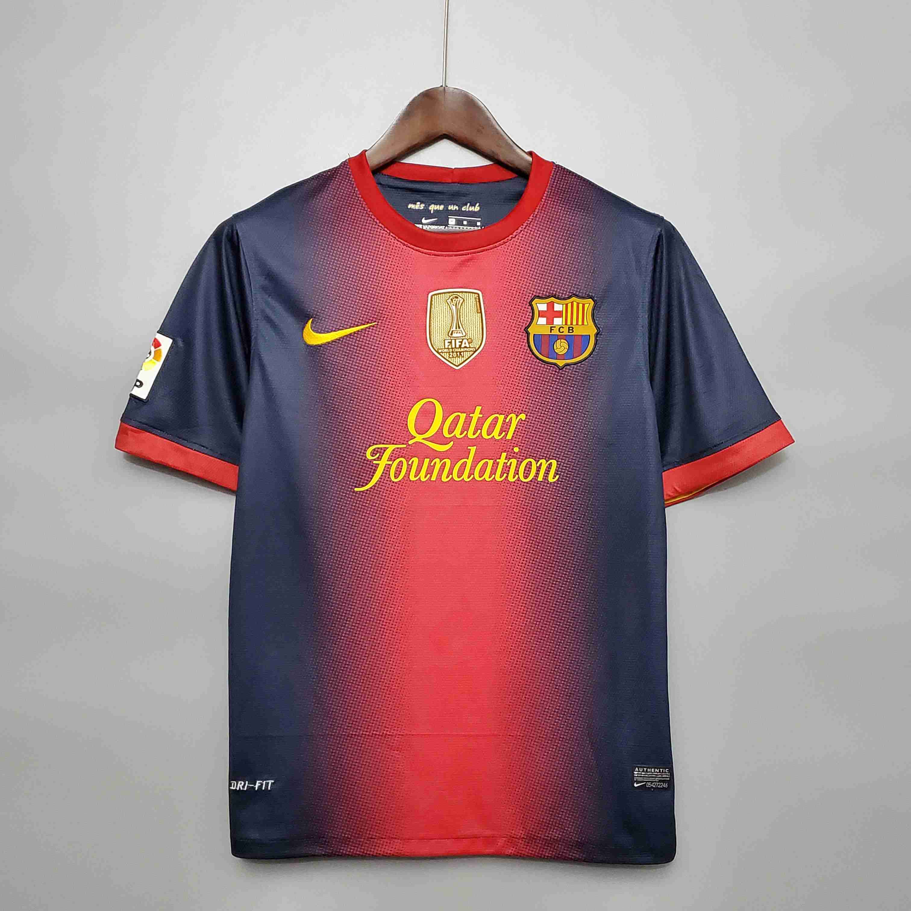 2012/2013 Retro Barcelona Home Football Shirt-mysite Custom Football Kit- Nextkits