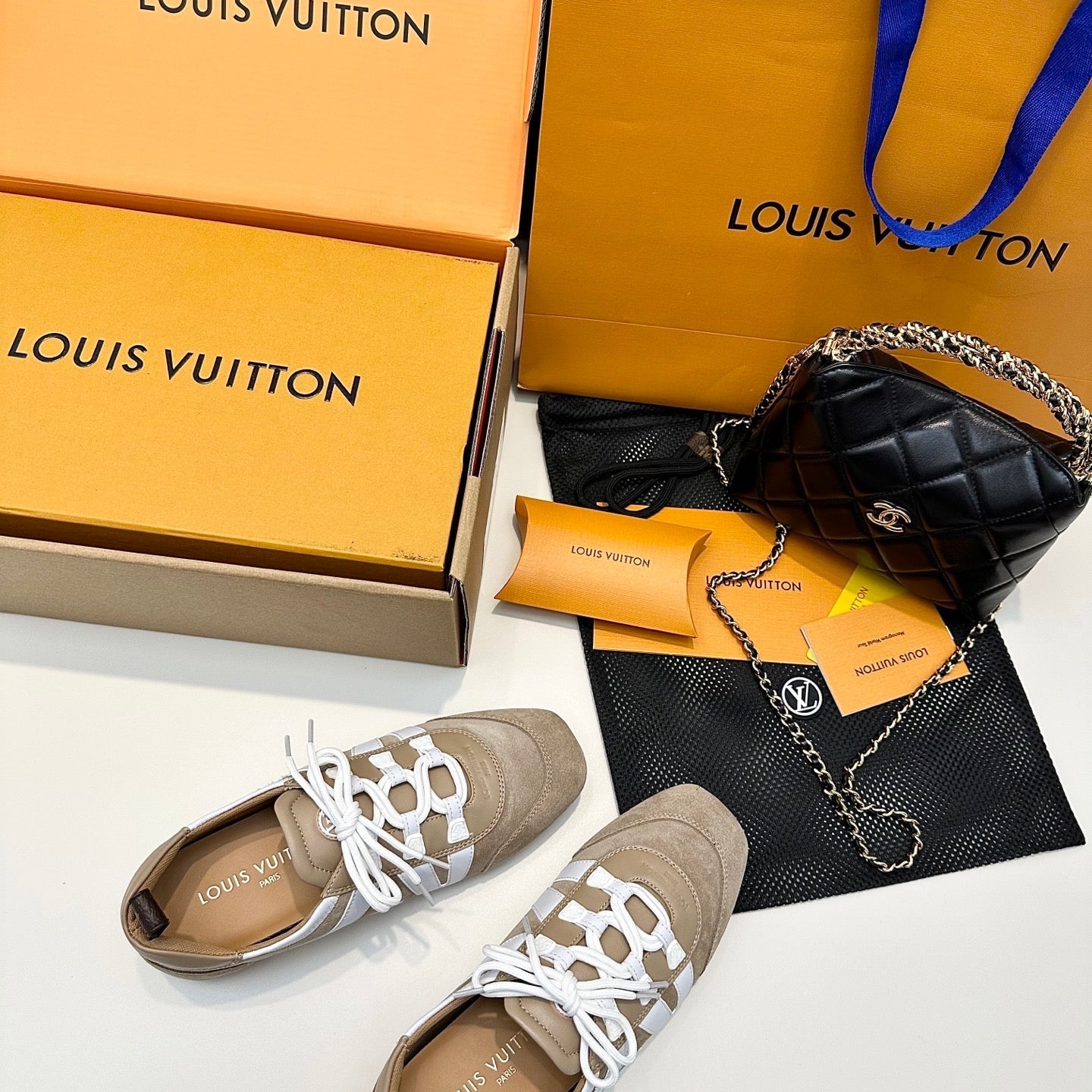 SNEAKERINA TRAINERS IN BROWN AND WHITE SUEDE、mysite、Cacoeks