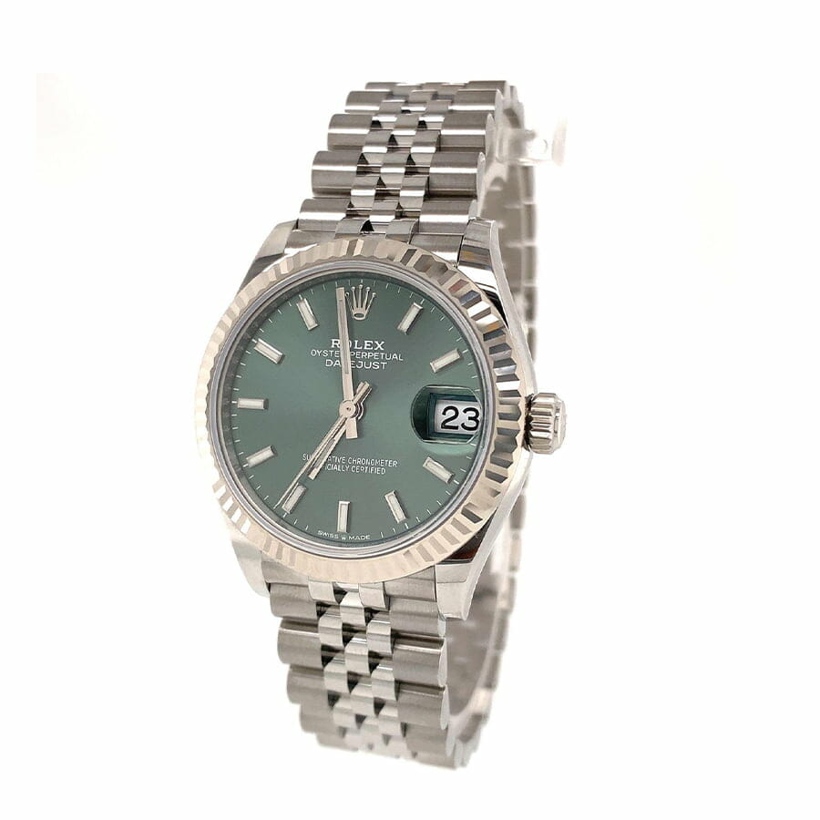 Datejust 41 Mint Green Dial Replica-fasswatch