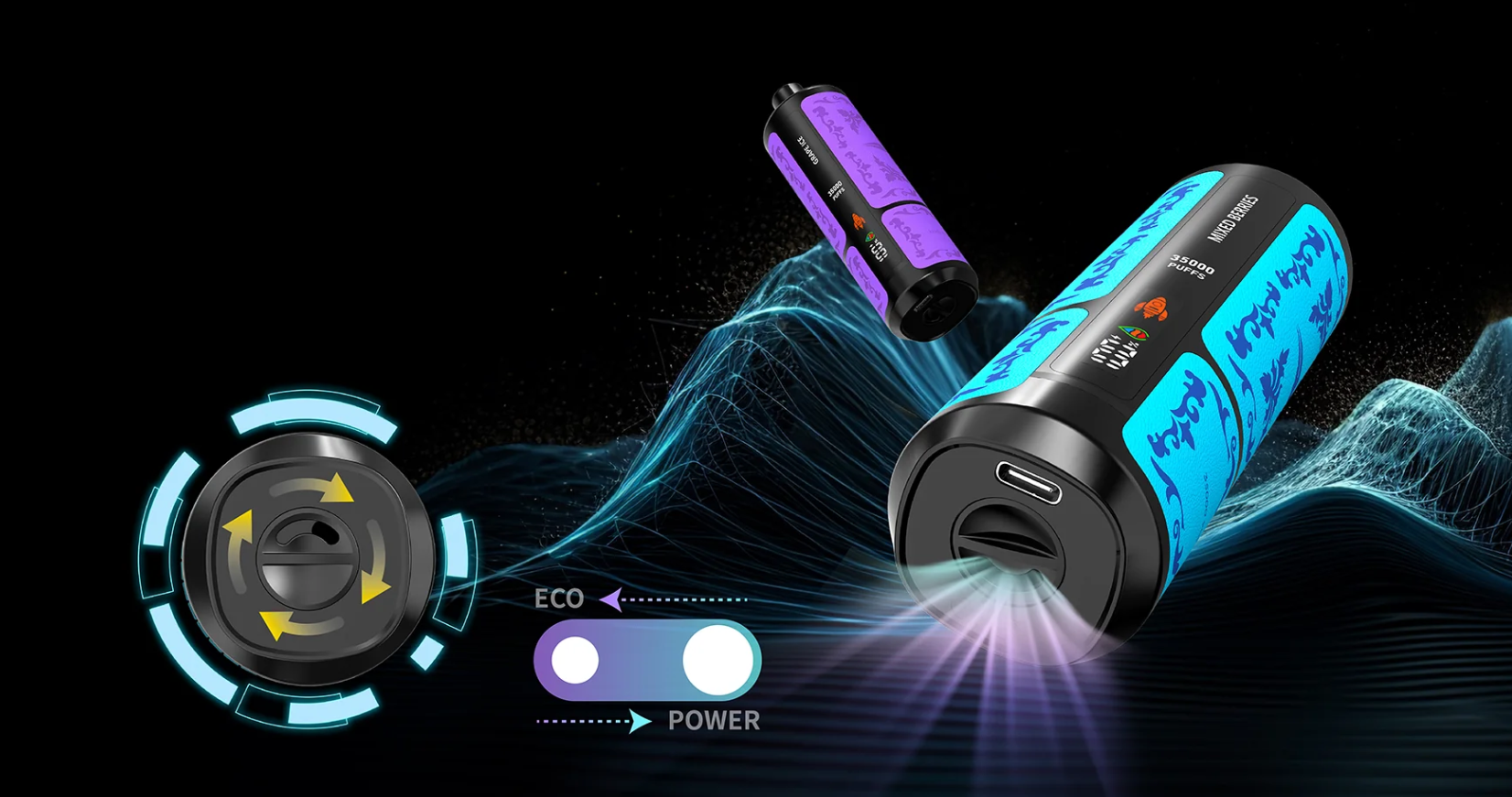  SMPO TRON35000 Rechargeable Disposable Kit 35000 Puffs  vpae005 vapeing vape