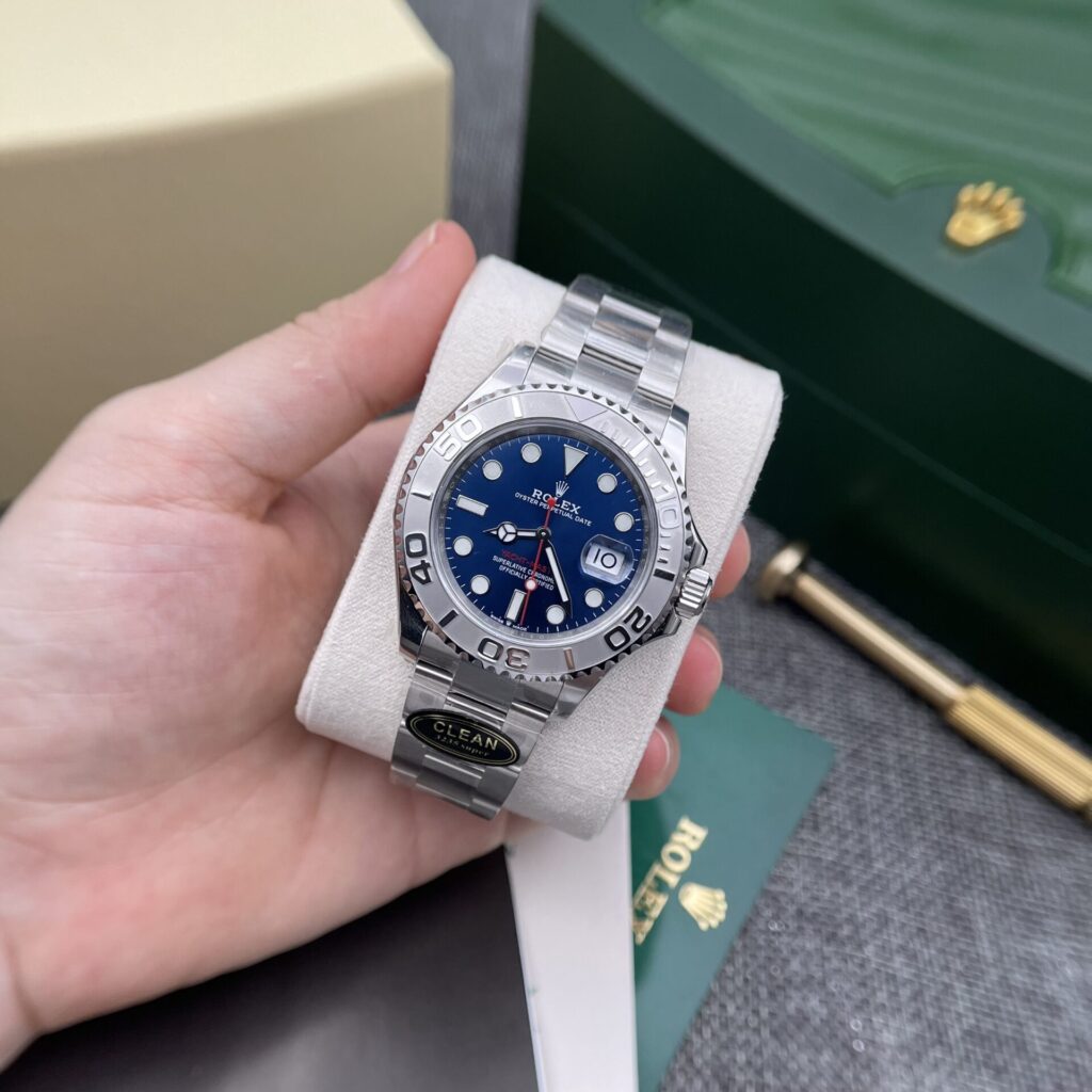 Đồng Hồ Rolex Yacht-Master 116622 Mặt Số Xanh Clean Factory 40mm (1)