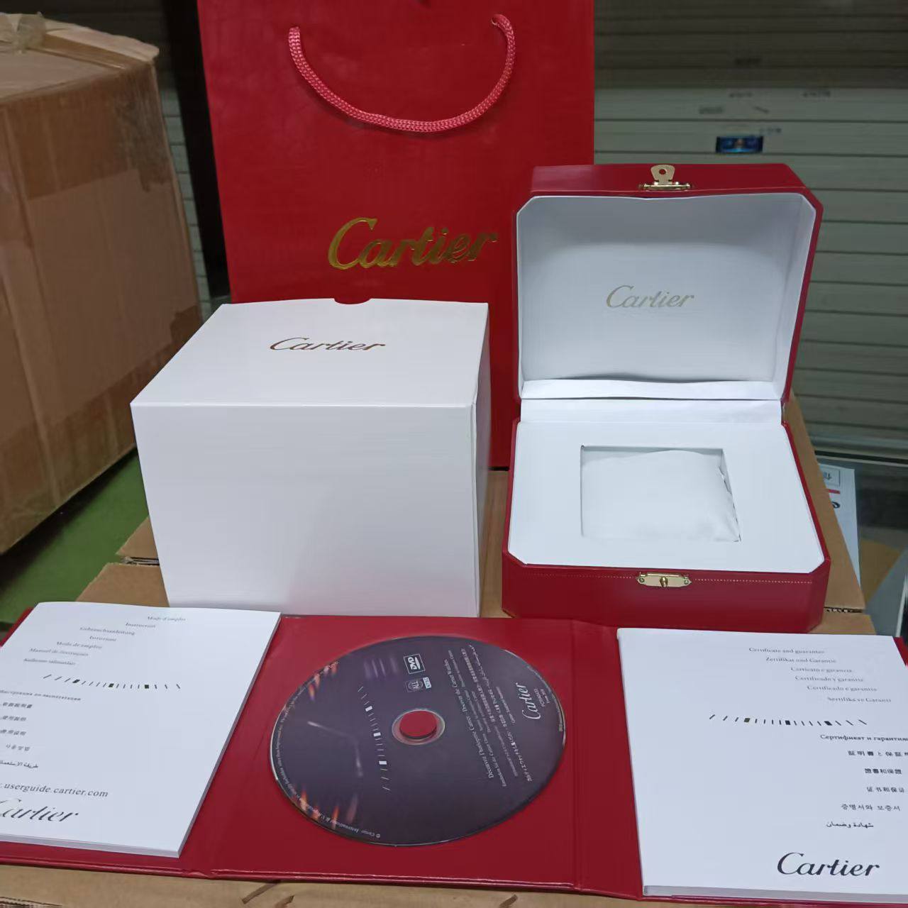 Cartier Box-fasswatch