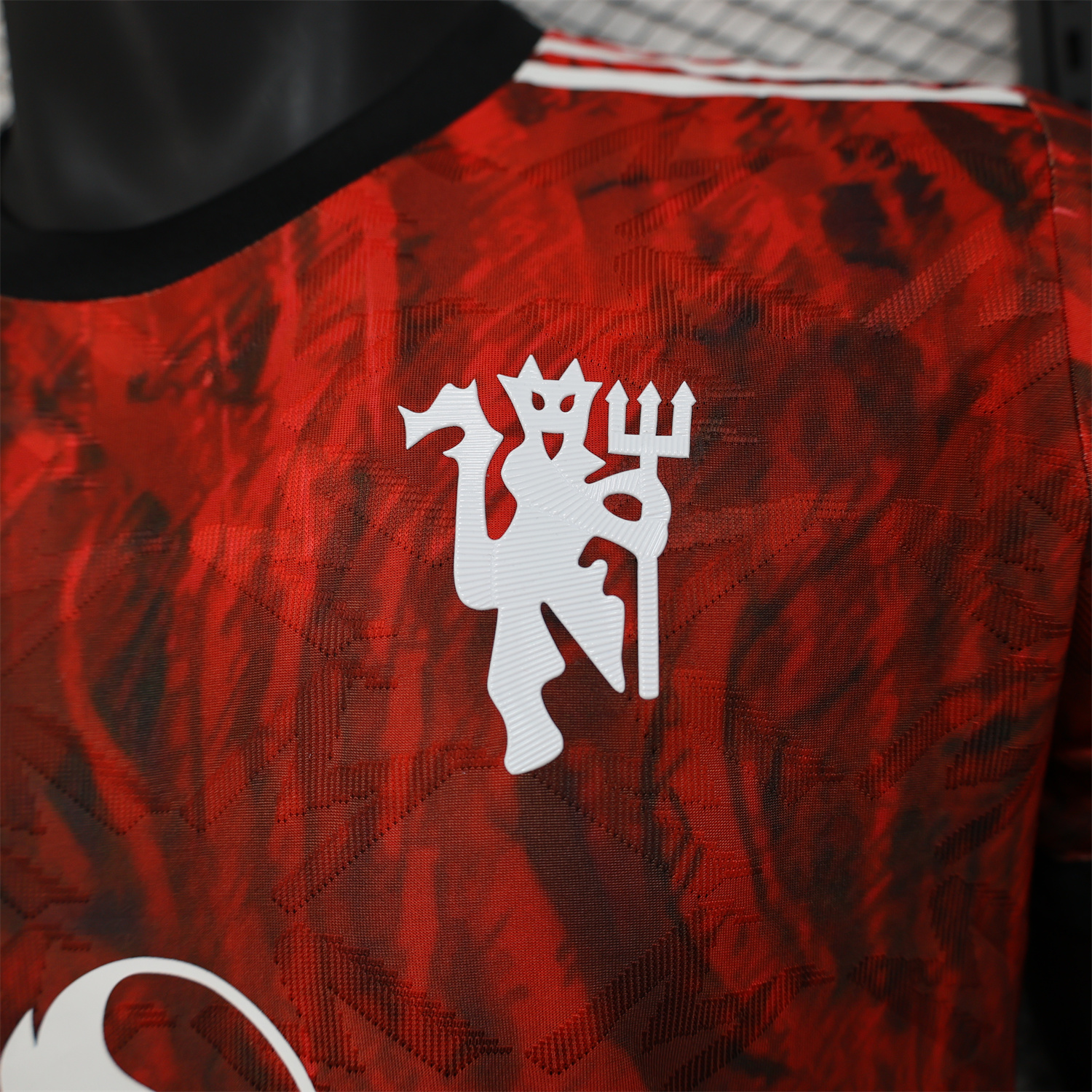 JerseysGala.com | Manchester United 24-25 Red Fire Special Edition Jersey - Player Version -Customize Name, Number and Patch | Worldwide Shipping