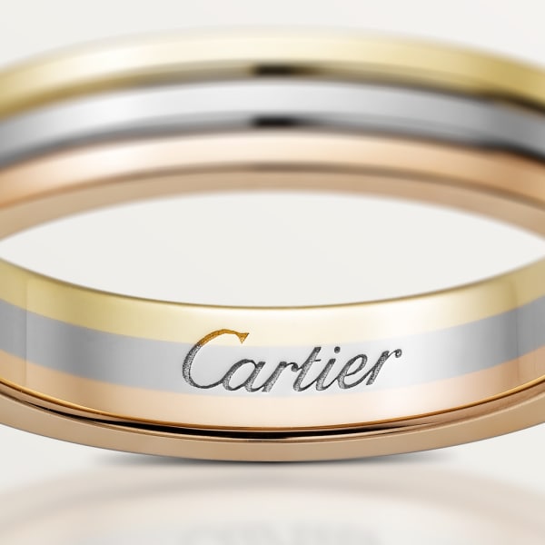 Vendôme Louis Cartier Wedding Ring White gold, yellow gold, rose gold