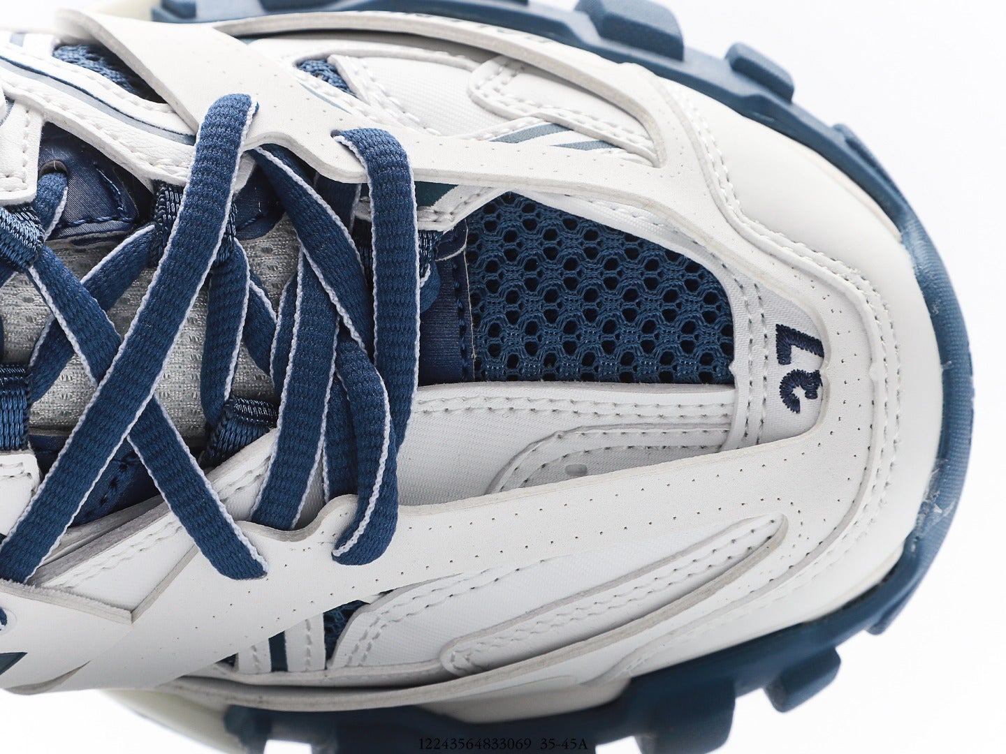 Balenciaga Track Trainer Worn Out White Blue、mysite、Cacoeks