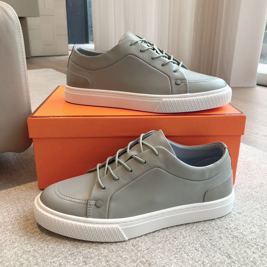 IRWIN SNEAKER LIGHT GRAY CALFSKIN、mysite、Cacoeks