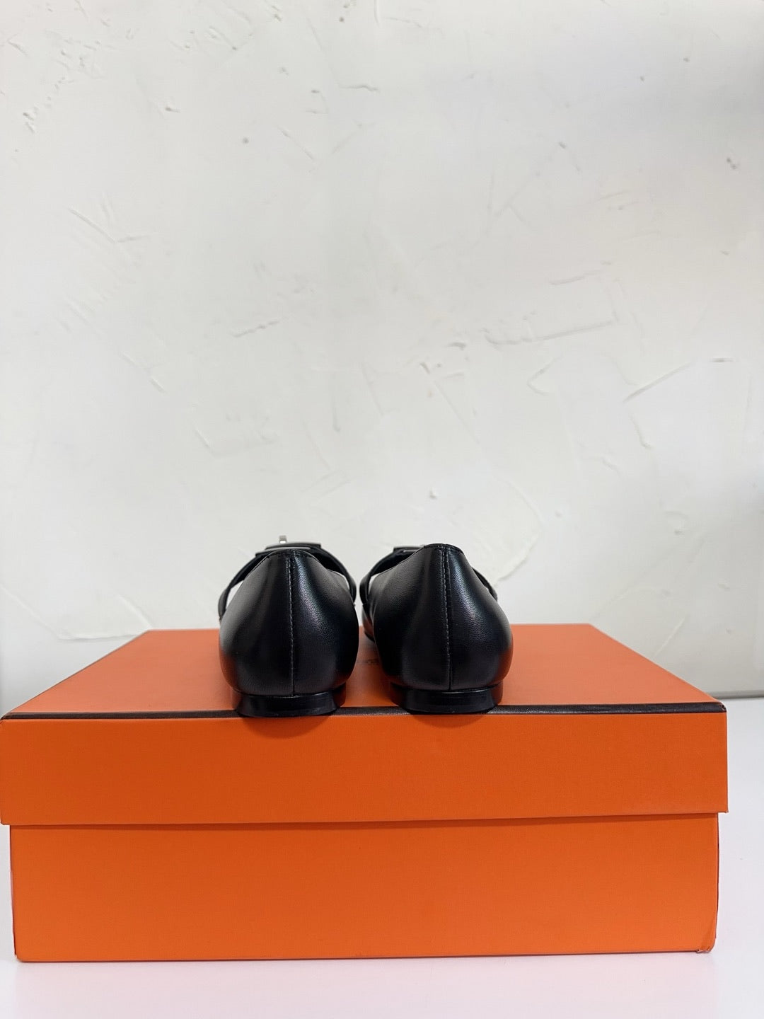 KIARA FLAT PUMP IN BLACK CALFSKIN、mysite、Cacoeks