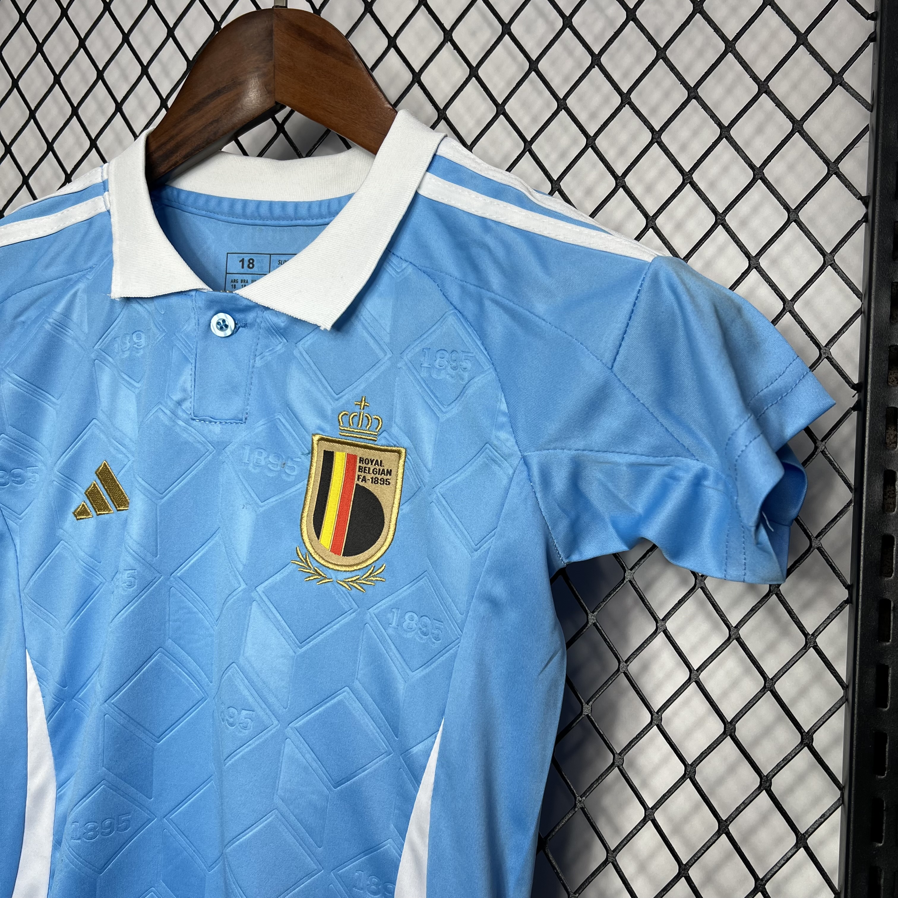 ManixJersey.com | Belgium 2024 Away Kids Kit -Customize Name, Number and Patch | Worldwide Shipping