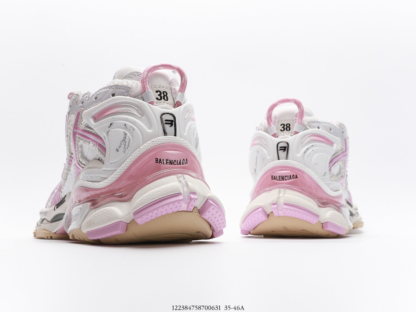 Balenciaga Runner Trainer Pink White、mysite、Cacoeks