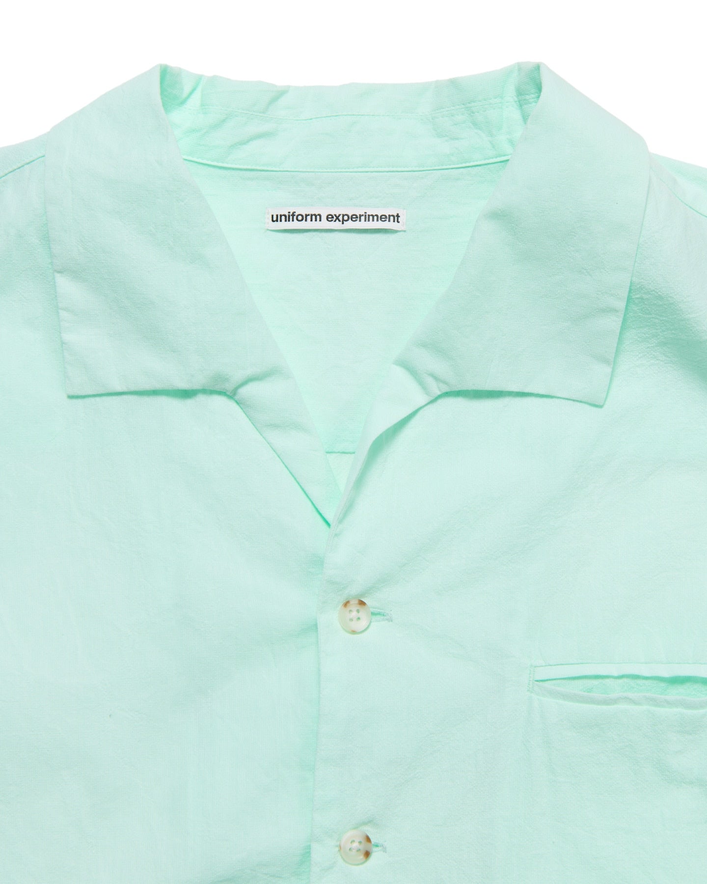 uniform experiment 25S/S S/S ITALIAN COLLAR SHIRT  UE-250025 