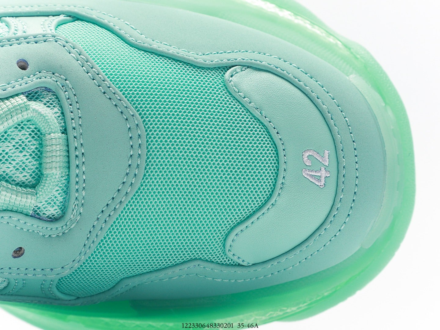 Balenciaga Triple S Clear Sole Sneaker Green、mysite、Cacoeks