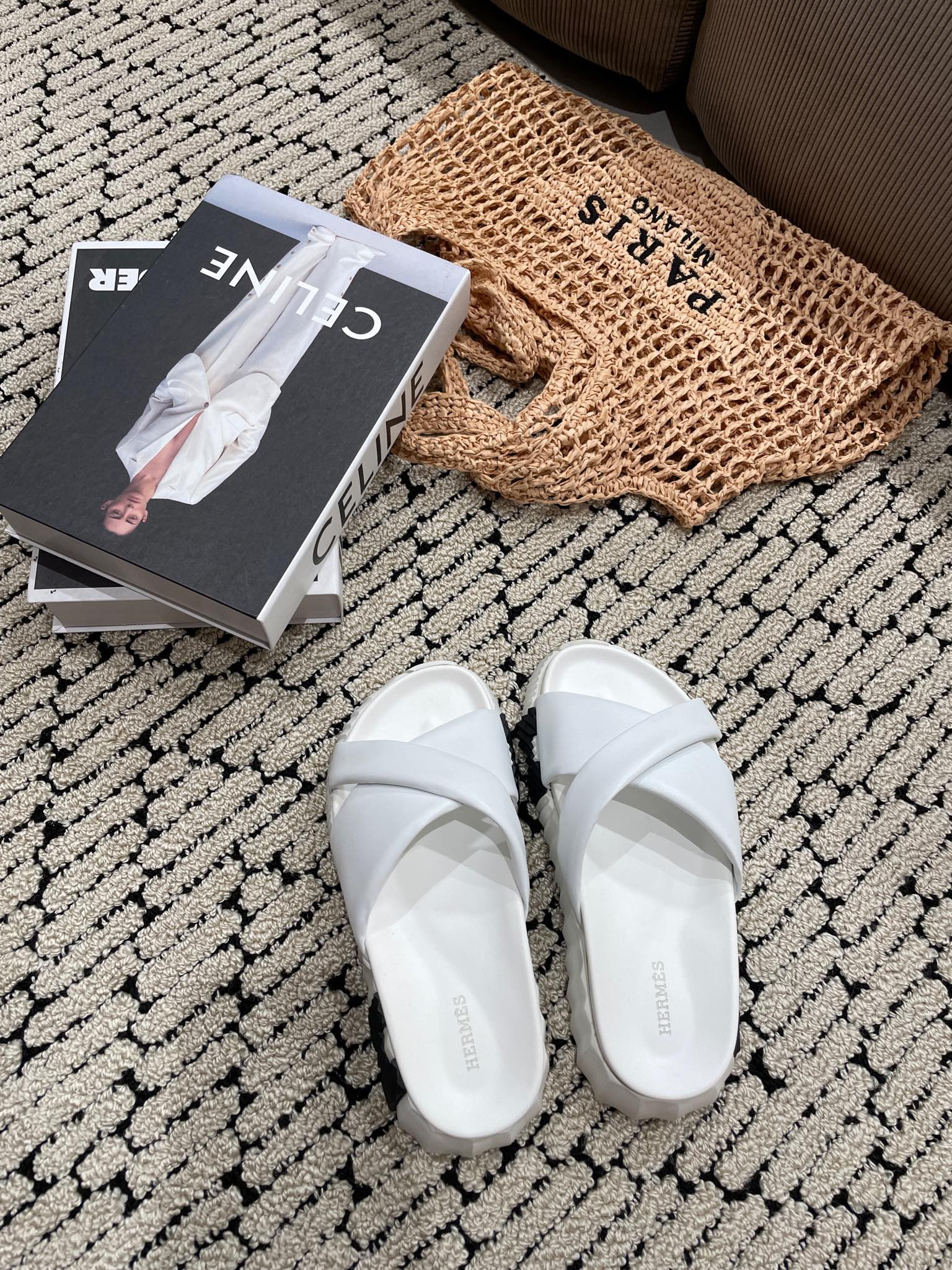 INFRA SANDAL WHITE CALFSKIN、mysite、Cacoeks