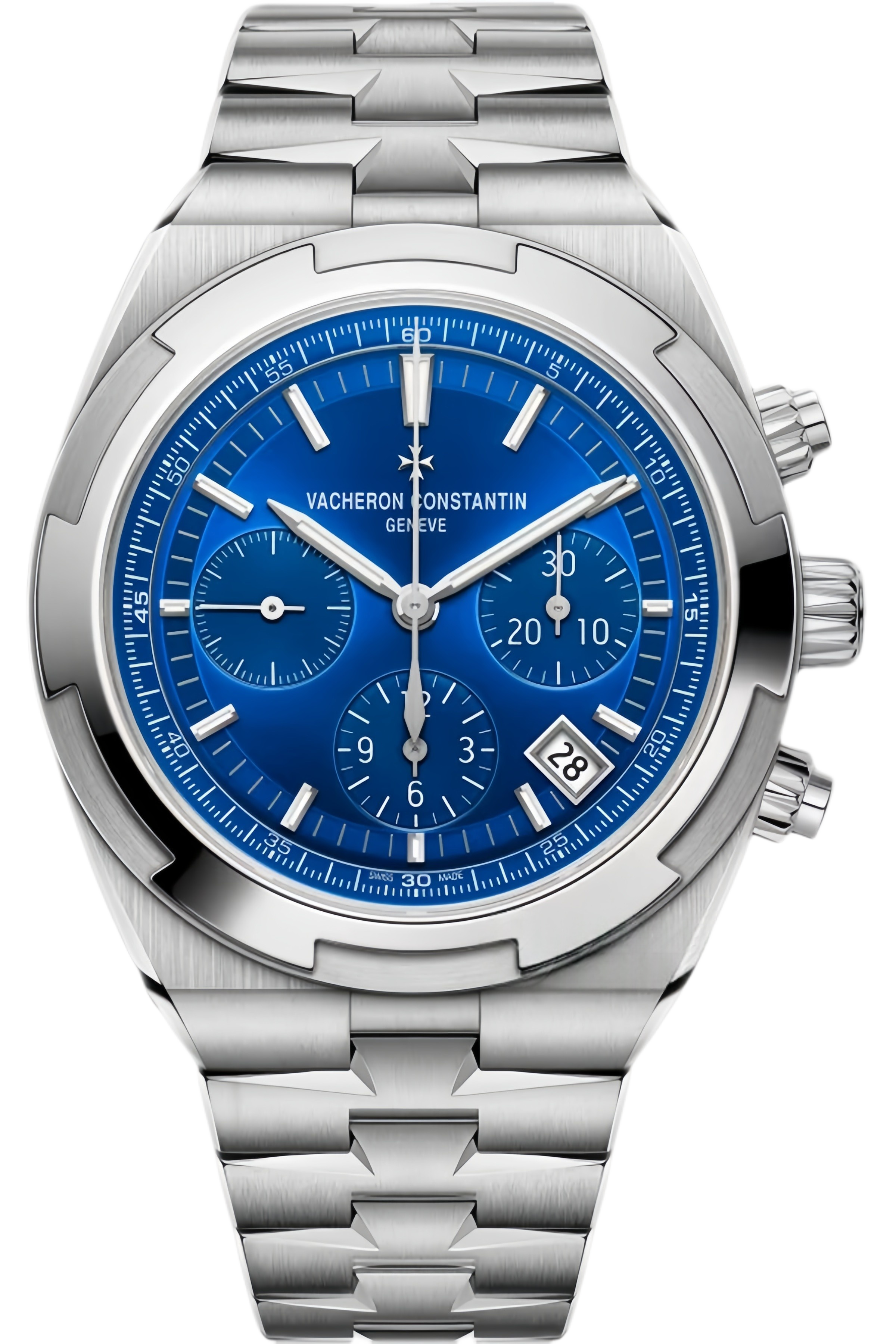 Vacheron Constantin Overseas Ref. 5520V/210A-B148 Super Clone Watch – Stainless Steel Blue Dial Fake Replica