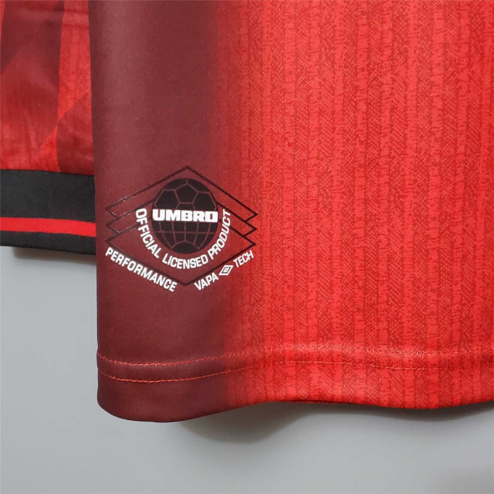 ManixJersey.com | Retro Manchester United 96-97 Home Long Sleeve Jersey -Customize Name, Number and Patch | Worldwide Shipping