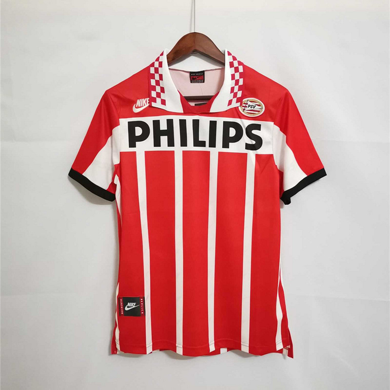 ManixJersey.com | Retro PSV Eindhoven 1995-96 Home Jersey -Customize Name, Number and Patch | Worldwide Shipping
