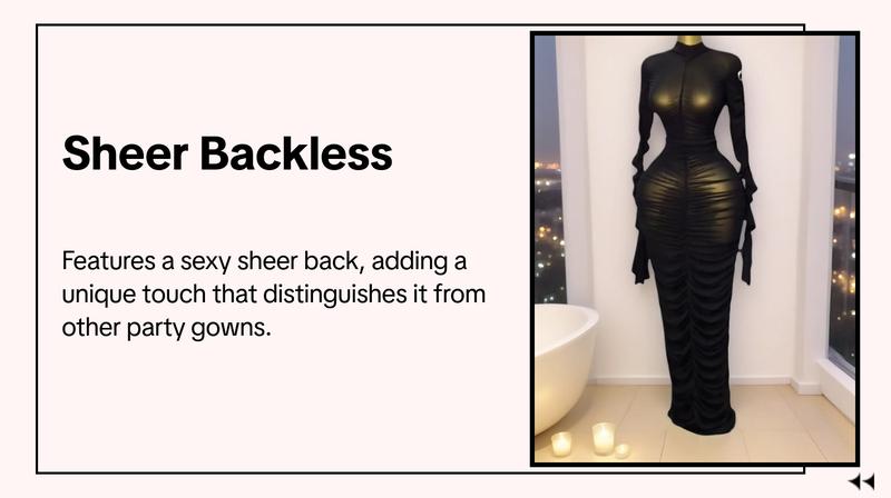 PULKRITU Women's Long Mesh Overlay Bodycon Dress, Sexy Sheer Backless Party Gown, Elegant Sleeveless Evening Wear, Perfect for Birthdays & Events Flare Long Sleeve Stacked Ruched Bodycon Midi Maxi Dresses with Tank Dress 2pcs Set for Ladies, Dressy Long